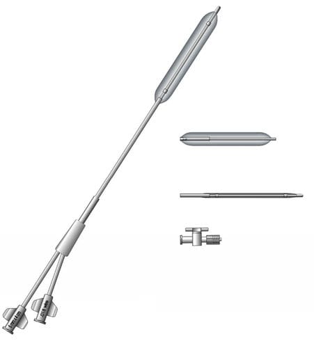 Dilatation catheter - 7893111 series - Adria - ureteral / balloon / double-lumen