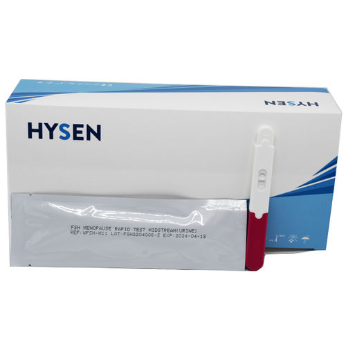 Rapid menopause test HYSEN HANGZHOU BIOTECH FSH / urine / cassette