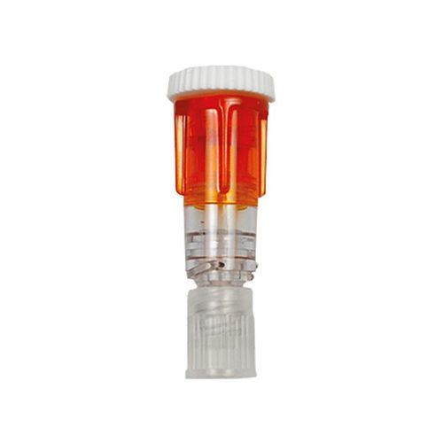 Infusion connector with particle contamination filter - EL601 - Cair LGL SA - with light protection / straight / LUER®-lock