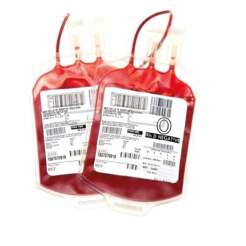 Blood bag label - Ceracarta - for long-term storage / RFID