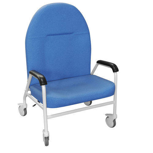 Waiting room armchair - 4112/DR - VOG MEDICAL - for patient rooms / on casters