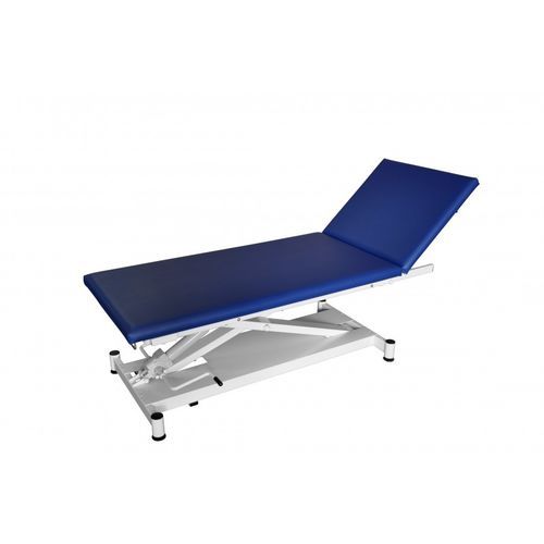 Hydraulic examination table - Roye Hydraulique - VOG MEDICAL - on casters / height-adjustable / with adjustable backrest