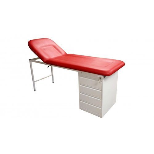 General examination couch - Moreuil - VOG MEDICAL - adult / pneumatic / with adjustable backrest
