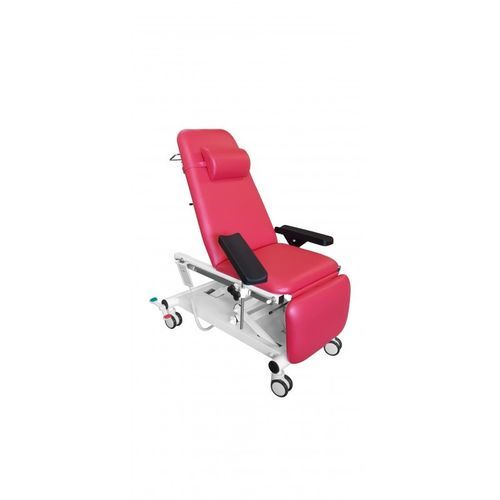 Manual blood donor chair - Vrely - VOG MEDICAL - electric / battery-powered / 3-section