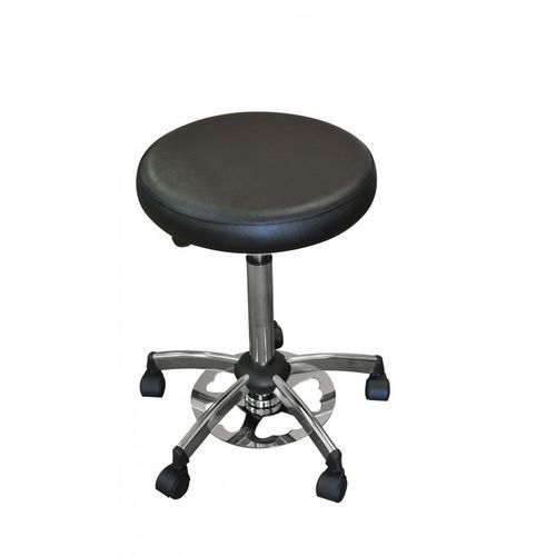 Height-adjustable stool - Foot-operated stool - VOG MEDICAL - pneumatic / on castors / on casters