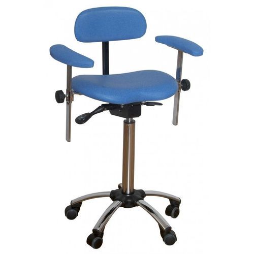 Laboratory stool - Assis-Debout - VOG MEDICAL - tilting / height-adjustable / pneumatic