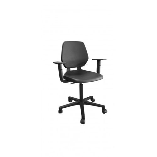 Office chair with footrest - CARI - VOG MEDICAL - on casters / with armrests / pneumatic