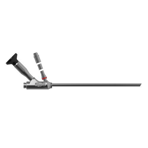High-definition spinalscope - Optic 505.xxxx - Fiegert-Endotech Medizintechnik - bent / with working channel