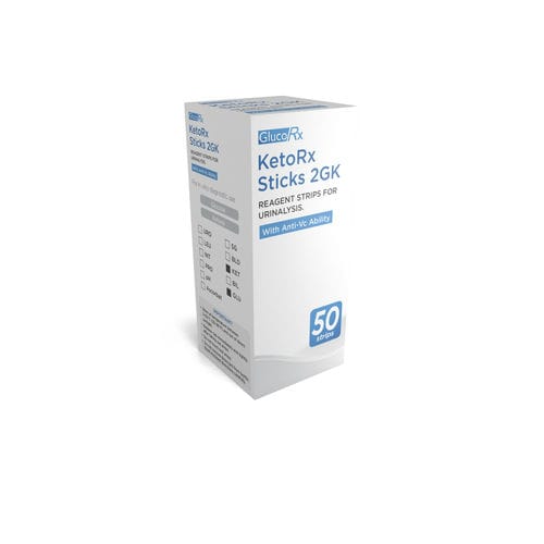 Urinary disease test strip - KetoRx - GlucoRx - for urinalysis / urine / strip
