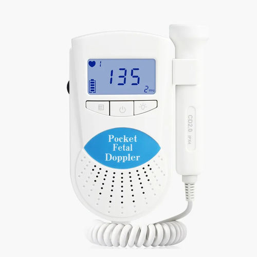 Fetal doppler - FD-100 - Mericonn Technology - pocket / with heart rate monitor / with touchscreen