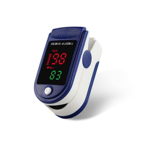 Fingertip pulse oximeter - PO101 - Mericonn Technology - medical / black / blue