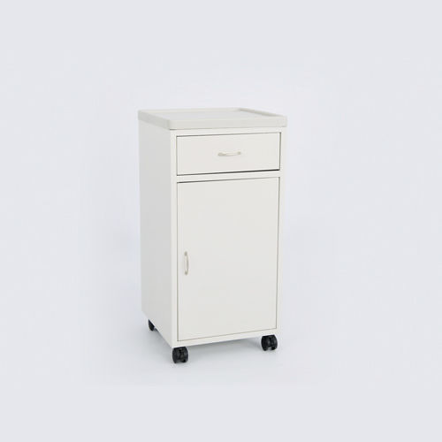 Bedside cabinet on casters - U0024 - IHC MEDIKAL A.S. - with drawers / with wardrobe