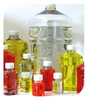 Sample transport bottle - PharmaTainer™ - LABELIANS SAS - PET / graduated / sterile