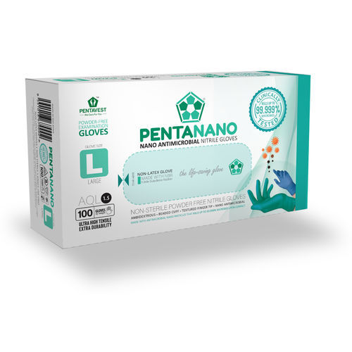 Nitrile gloves - Pentanano - Pentavest Holdings Sdn Bhd - medical / hygiene / laboratory