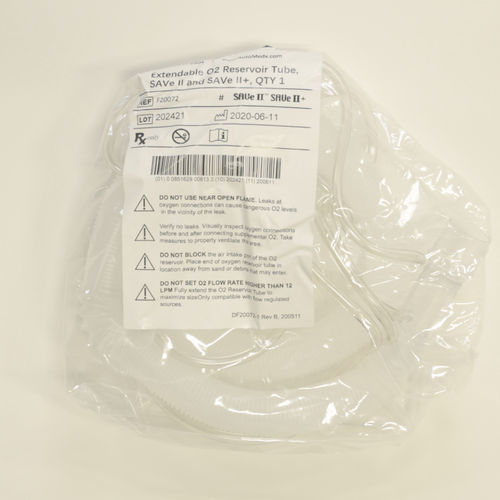 Oxygen tubing - F20072-10 - Safeguard Medical - reusable