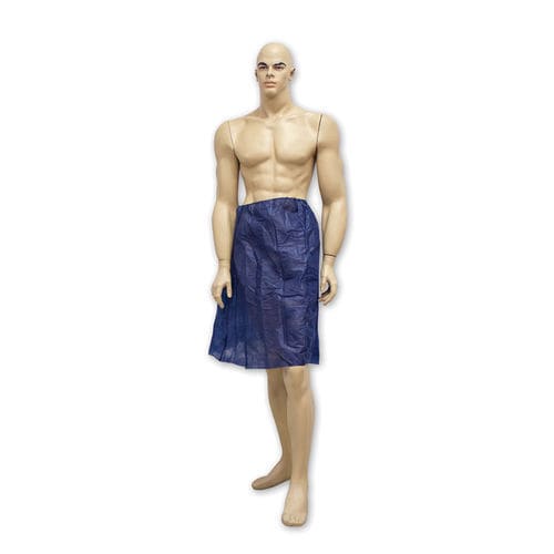 Unisex nurse skirt - 90096 - Telkar Cevre Saglik Endustriyel Plastik San. ve Tic. .A.Ş. - non-woven / blue