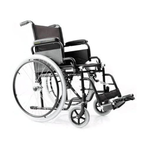 Manual wheelchair - TS-900WC18B - Trister - outdoor / with legrest / with armrests