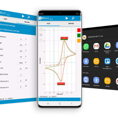 Measurement software - PStouch - PalmSens - sharing / medical / Windows