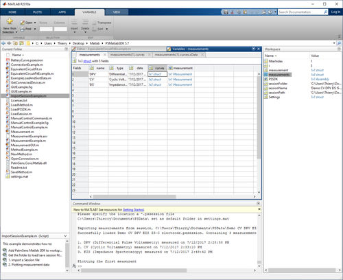 Data analysis software - SDK  - PalmSens - for control / test / medical
