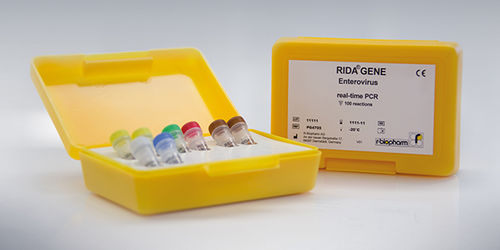 Enterovirus test kit - RIDA®GENE - R-Biopharm AG - for respiratory infections / clinical / stool