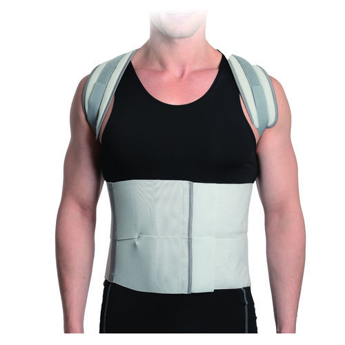 Lumbar support belt - OTC-BK008 - Ortocare - adult / semi-rigid / with suspenders