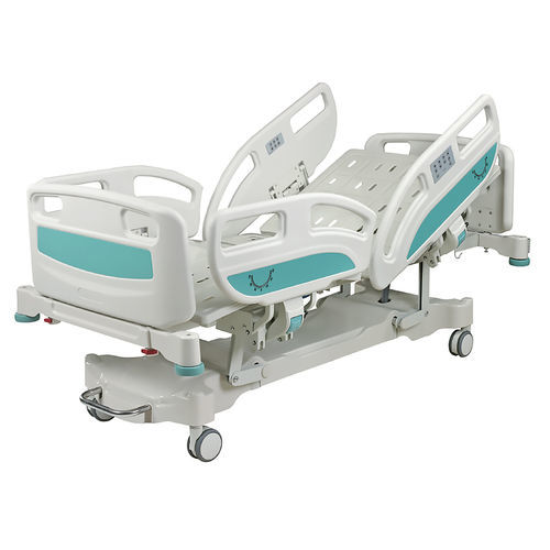Hospital bed - HQ-D301BZB - Zhongshan Hanqi Medicalequiment Technology - electric / on casters