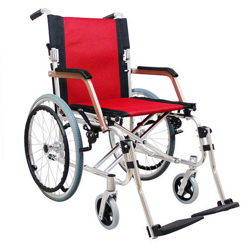 Manual wheelchair - HQ801L - Zhongshan Hanqi Medicalequiment Technology - outdoor / indoor / aluminium frame