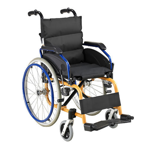 Manual wheelchair - HQ907L-36 - Zhongshan Hanqi Medicalequiment Technology - outdoor / indoor / with legrest