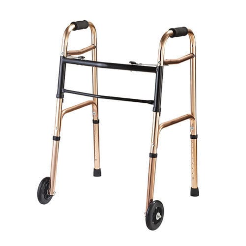 2-wheel mobility walker - HQ265L-5 - Zhongshan Hanqi Medicalequiment Technology - height-adjustable