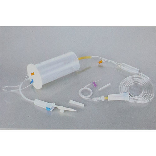 Infusion set with drip chamber - Rongbo Medical - with stopcock