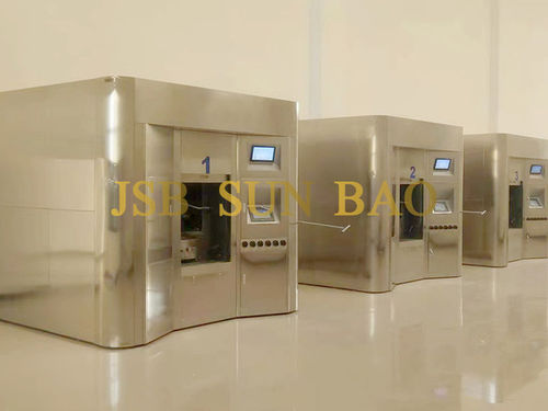 Cremation furnace - Flat - Shandong Jinshanbao Environmental Protection Equipment Co., Ltd. - flame / oxidation / mortuary