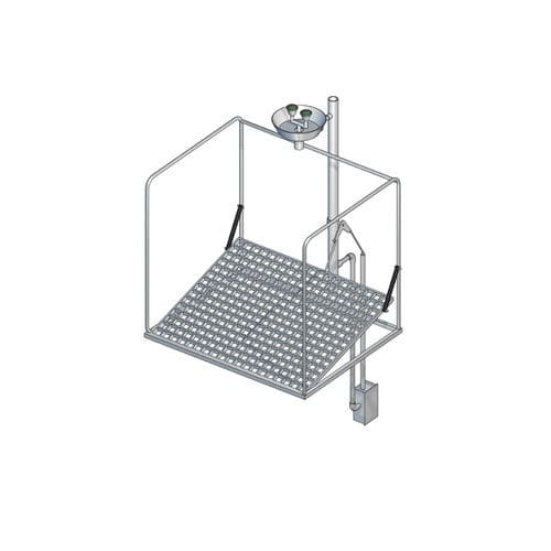 Emergency shower - BR 887 395 - b-safety GmbH