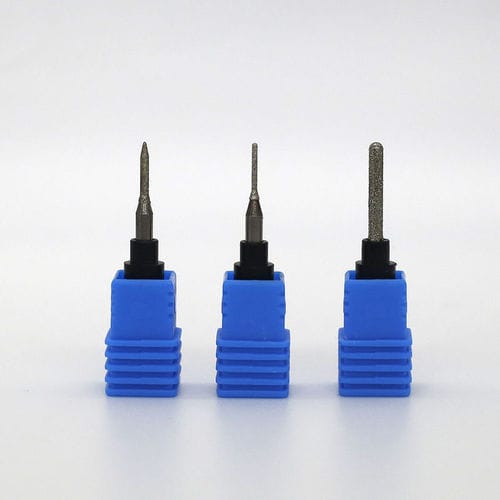Dental burr - DWX series - Audental Bio-Material Co., Ltd - glass / milling