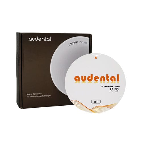 Zirconia dental material - HT  - Audental Bio-Material Co., Ltd - for dental bridges / for implant abutments / for dental crowns