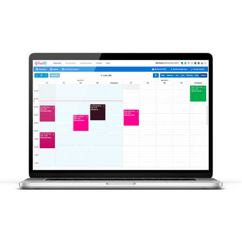 Information management system - FireRIS - Firethunder - medical imaging / for tablet PC