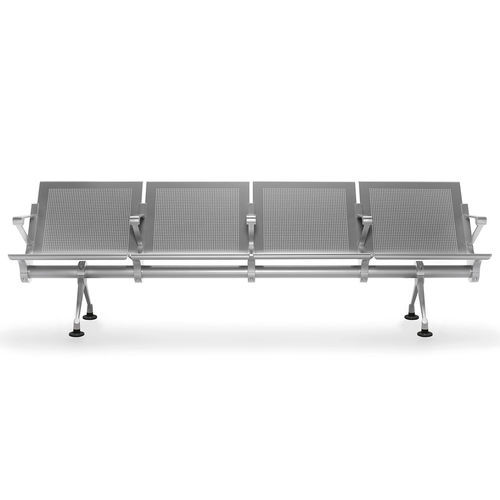 Waiting room beam chair - MASTER NET - IMAT - with armrests / with table / ergonomic