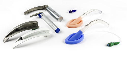 Adult laryngoscope - Diagramm Halbach