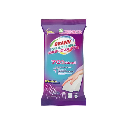 Floors ans surface cleansing wipes - 8009432040105 - Diva International - pack of 24