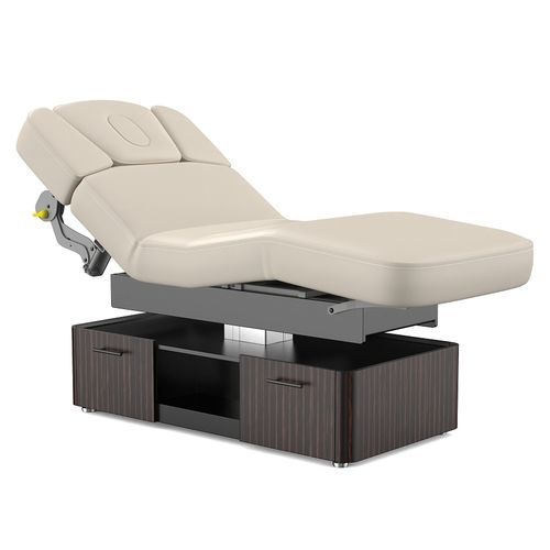 Electric spa table - Premont - Jiangsu Sintang Health & Technology - with adjustable height backrest / with headrest / 4-section