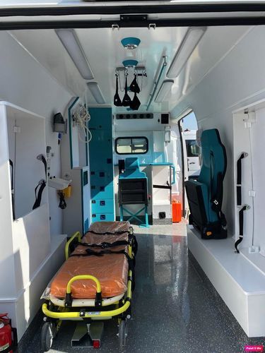 Van ambulance - eos ambulance - with oxygen cylinder