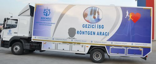 Radiography mobile health vehicle - eos ambulance - box body
