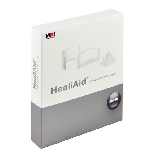 Buccal tissue matrix - HealiAid&reg; - Maxigen Biotech - collagen / absorbable / hemostatic