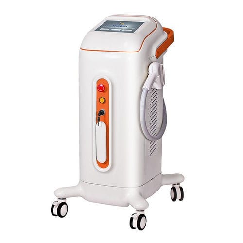 Hair removal laser - HF-108B PLUS - Guangzhou Huafei Tongda Technology Co., Ltd - diode / trolley-mounted / millisecond