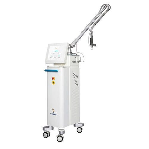 Vulvo-vaginal rejuvenation laser - Guangzhou Huafei Tongda Technology Co., Ltd - CO2 / trolley-mounted / millisecond