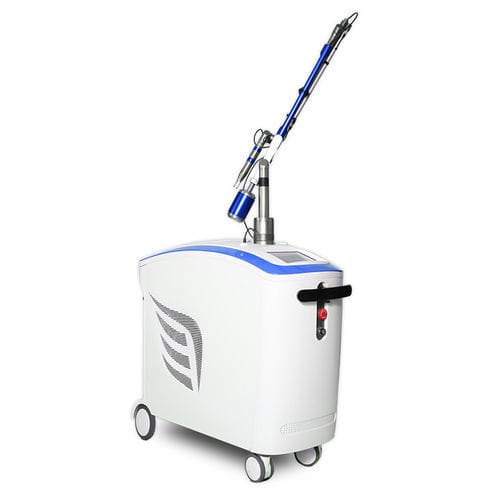Tattoo removal laser - HF-503Q - Guangzhou Huafei Tongda Technology Co., Ltd - Nd:YAG / trolley-mounted / nanosecond