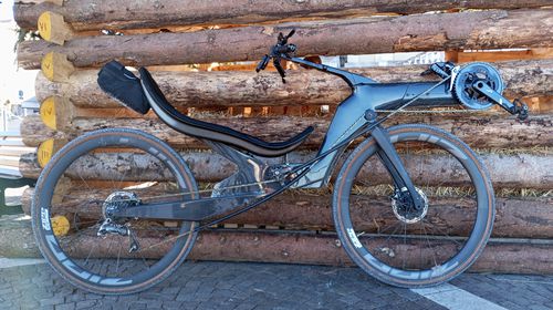 Adult recumbent bicycle - ULTRA Gravel - Slyway Innovation - crank ...