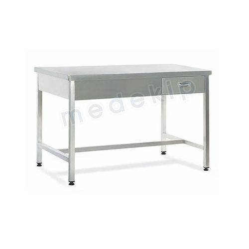Medical instrument packing table - MED 1160 – 1161 - Medekip Medical - rectangular / with drawers