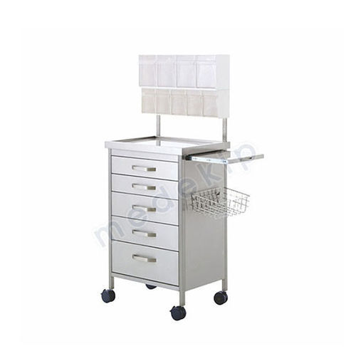 Intensive care trolley - MED 2050 - Medekip Medical - medicine / dressing / stainless steel