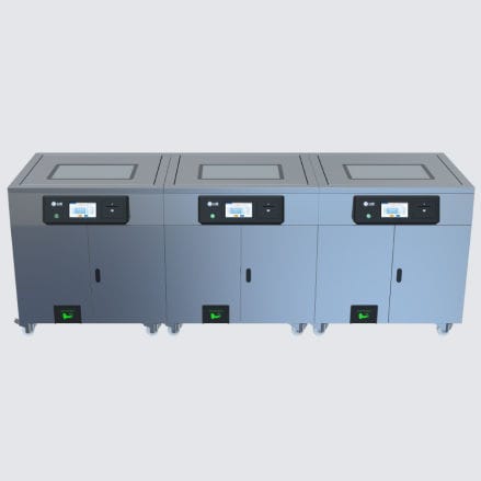 Medical ultrasonic cleaner - Beijing Baixiang New Technology - laboratory / multiple-stage / on casters