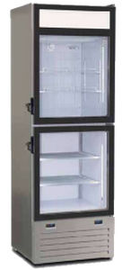 Laboratory refrigerator - DFC400 - Crima Italia Srls - cabinet / 2 doors / with glass door